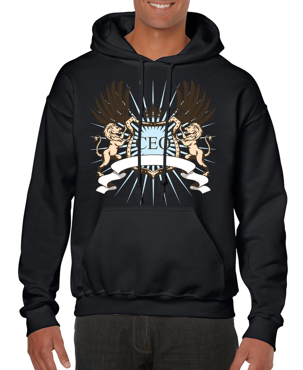 CEO Lion Crest Men’s Hoodie