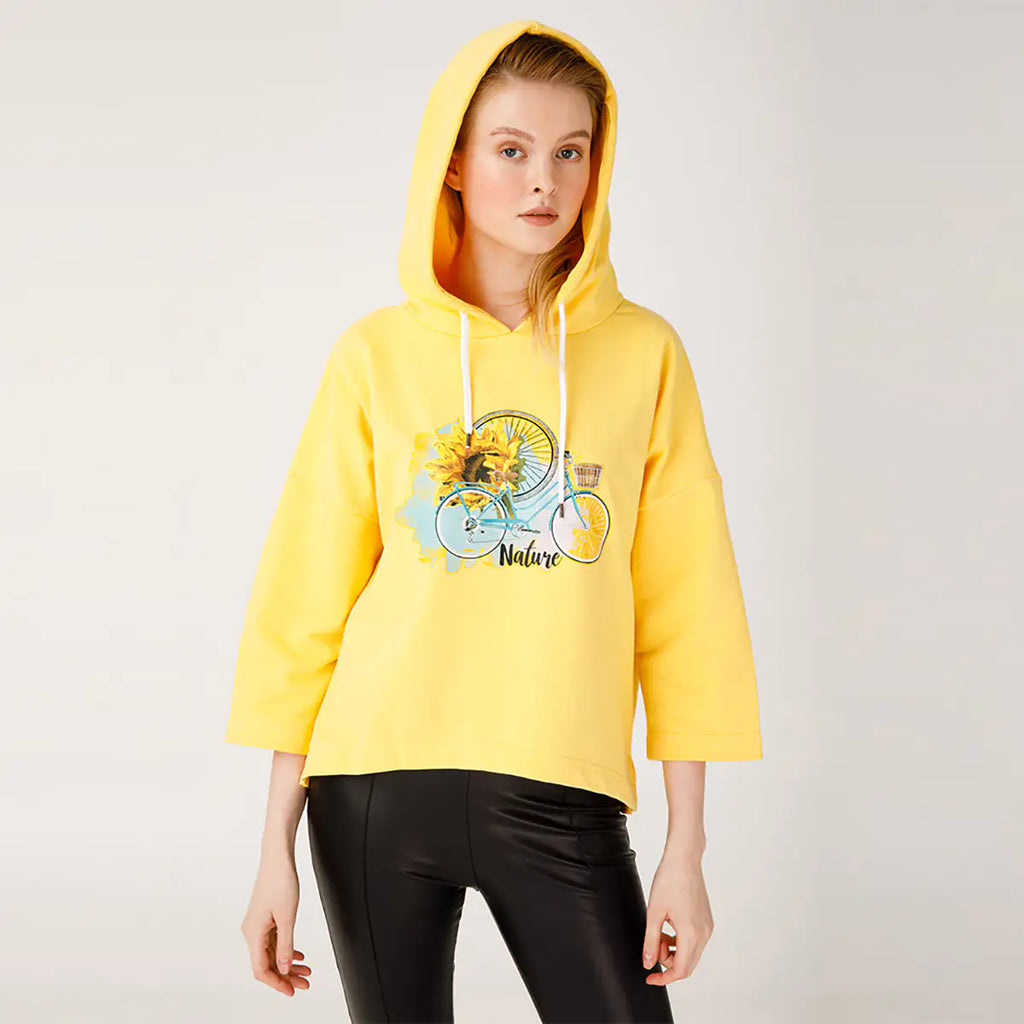 Nature Chic Yellow Women's Hoodie