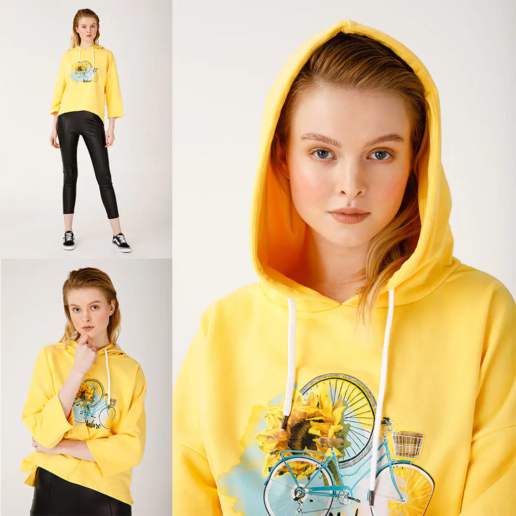 Nature Chic Yellow Women's Hoodie