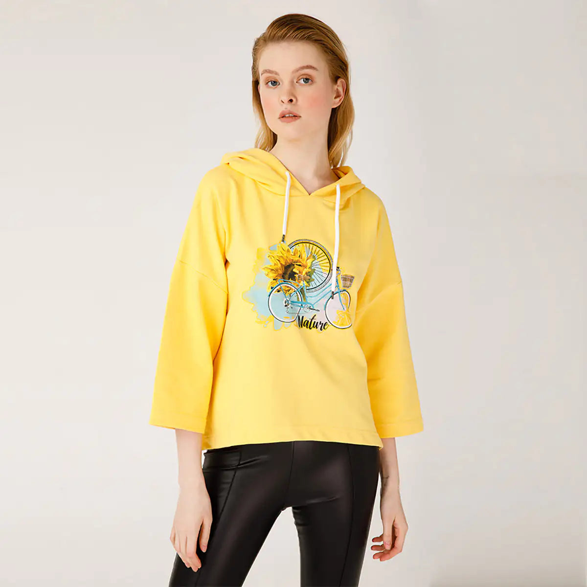 Nature Chic Yellow Women's Hoodie